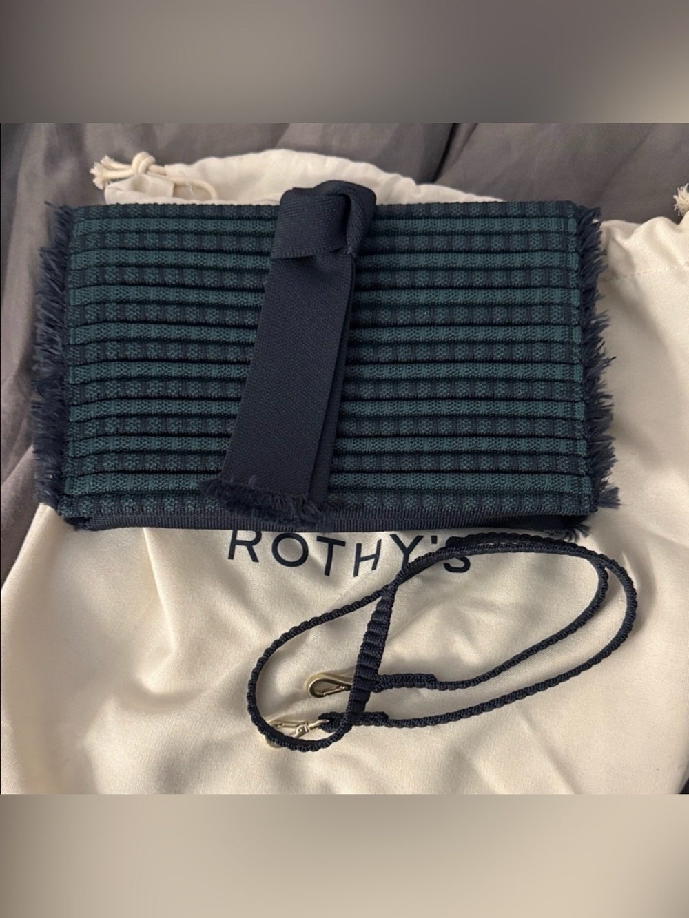 Rothy's Convertible Crossbody Clutch